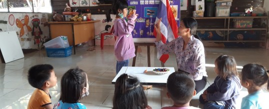ศูนย์พัฒนาเด็กเล็ก กิจกรรม หน่วย เรารักประเทศไทย 25-29ม.ค.64